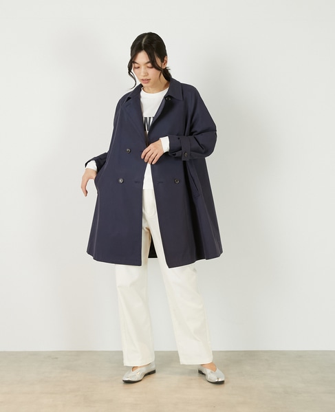 【TCギャバテントトレンチコート】 詳細画像 ネイビー 8