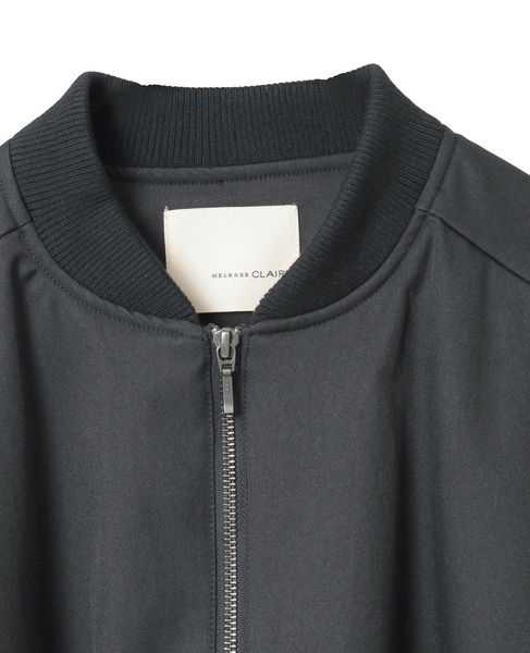 【薄中綿キルトバルーンジャケット】 詳細画像 ブラック 11