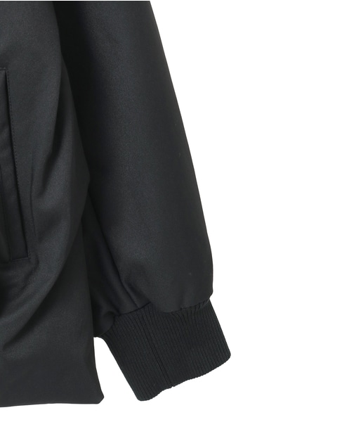 【薄中綿キルトバルーンジャケット】 詳細画像 ブラック 12