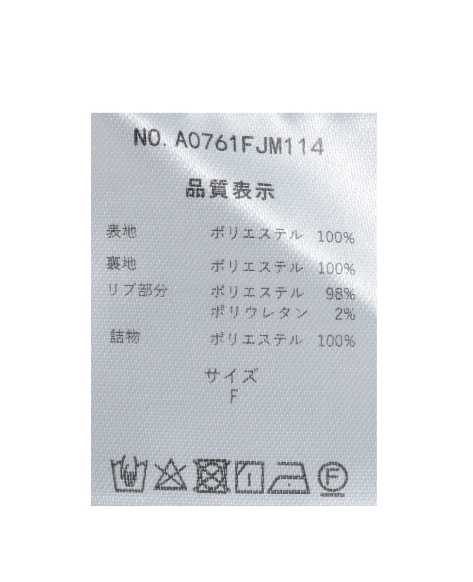 【薄中綿キルトバルーンジャケット】 詳細画像 ブラック 30