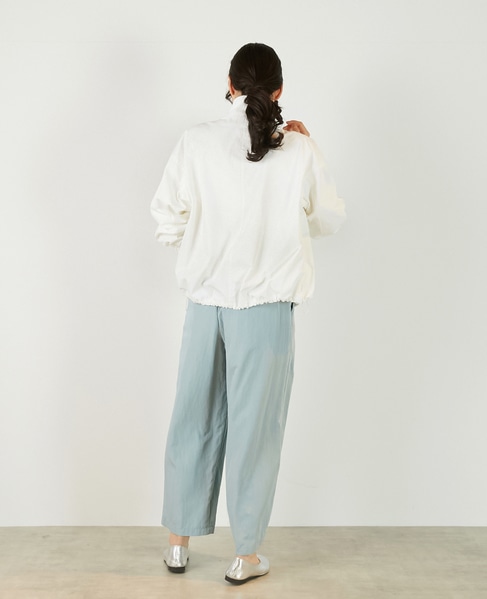 【アソートスタンドカラーZIPブルゾン】 詳細画像 オフホワイト 4