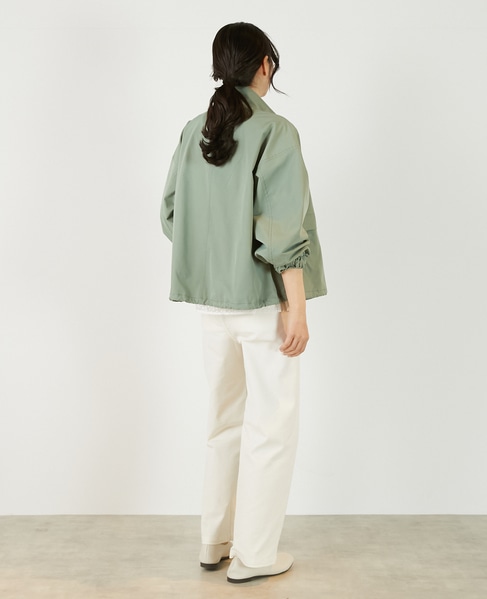 【アソートスタンドカラーZIPブルゾン】 詳細画像 ライトカーキ 7
