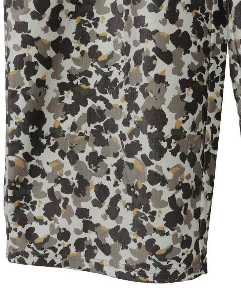 【ツイルベロアプリントイージーパンツ】 詳細画像 ライトベージュ 14