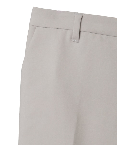 【noir】ダブルクロステーパードパンツ（一部WEB限定サイズ）（セットアップ可） 詳細画像 ライトグレー 13