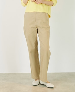 《定番》TCツイルストレッチストレートパンツ（一部WEB限定サイズ）