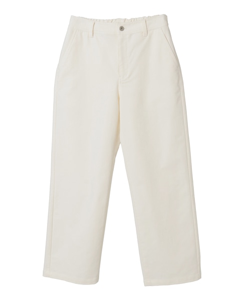 《定番》TCツイルストレッチストレートパンツ（一部WEB限定サイズ） 詳細画像 アイボリー 10
