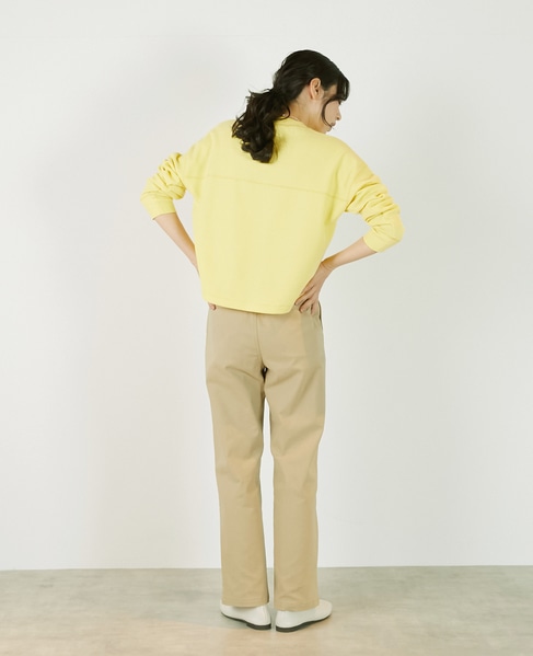 《定番》TCツイルストレッチストレートパンツ（一部WEB限定サイズ） 詳細画像 ベージュ 7