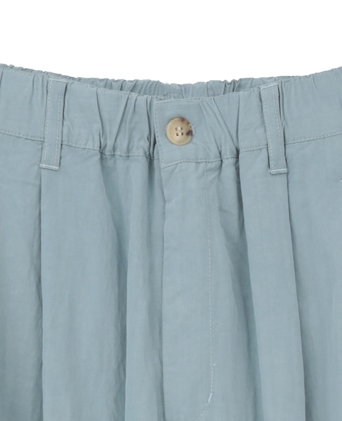 【レーヨンナイロンポプリンタックカーブパンツ】 詳細画像 ライトブルー 13