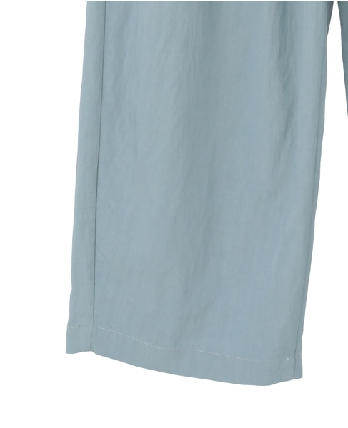 【レーヨンナイロンポプリンタックカーブパンツ】 詳細画像 ライトブルー 14