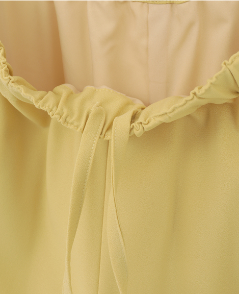 【エステルイージーサイドラインパンツ】 詳細画像 イエロー 4