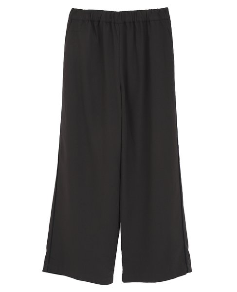 【エステルイージーサイドラインパンツ】 詳細画像 チャコールグレー 1