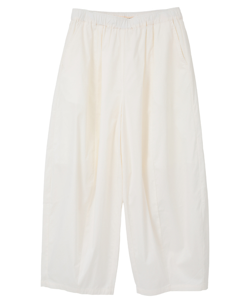 【CNライトツイルコクーンパンツ】 詳細画像 オフホワイト 13