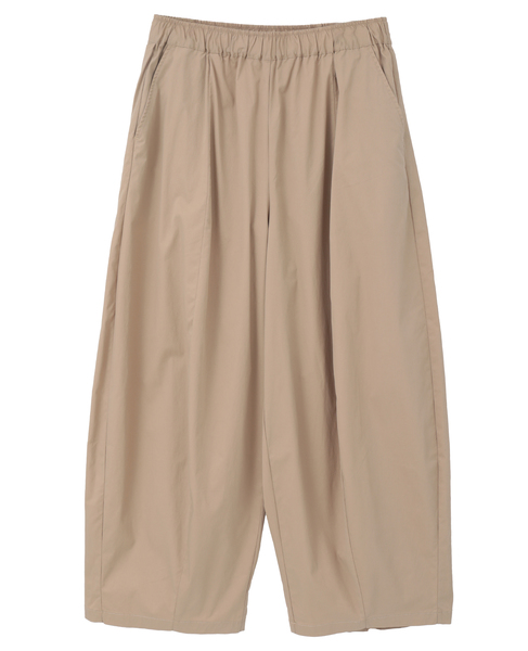 【CNライトツイルコクーンパンツ】 詳細画像 ベージュ 1