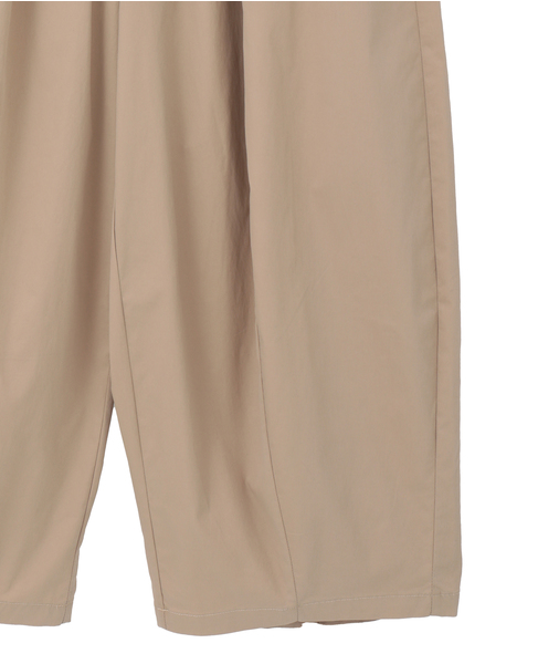 【CNライトツイルコクーンパンツ】 詳細画像 ベージュ 5