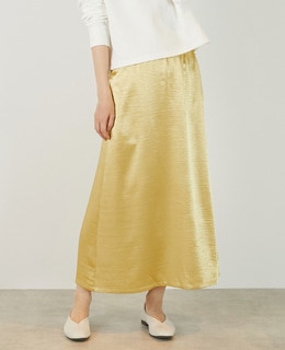 【ヘビーサテンナロースカート】