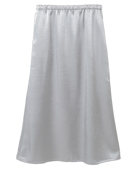 【ヘビーサテンナロースカート】 詳細画像 ライトグレー 10