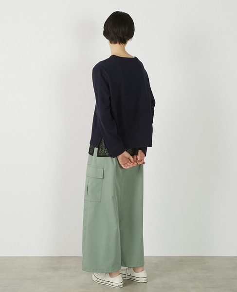 【アソートイージーカーゴスカート】 詳細画像 ライトカーキ 7