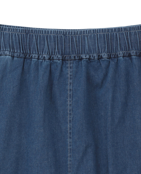 【アソートイージーカーゴスカート】 詳細画像 インディゴブルー 12