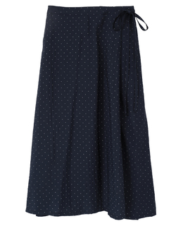 【アソートプリントラップ風スカート】