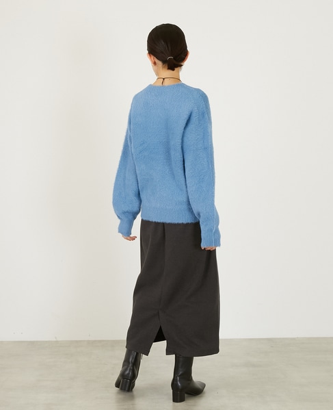 【フェザープレーティングプルオーバー】 詳細画像 ブルー 4