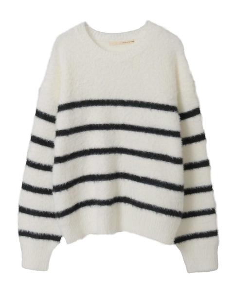 【フェザープレーティングプルオーバー】 詳細画像 ホワイト×ブラック 11