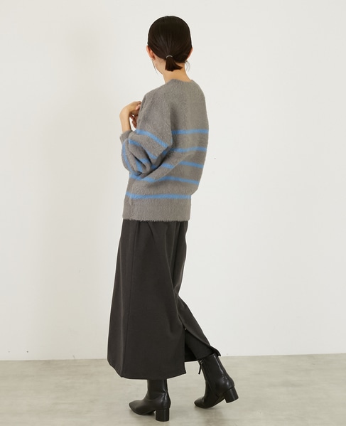 【フェザープレーティングプルオーバー】 詳細画像 グレー系その他 4