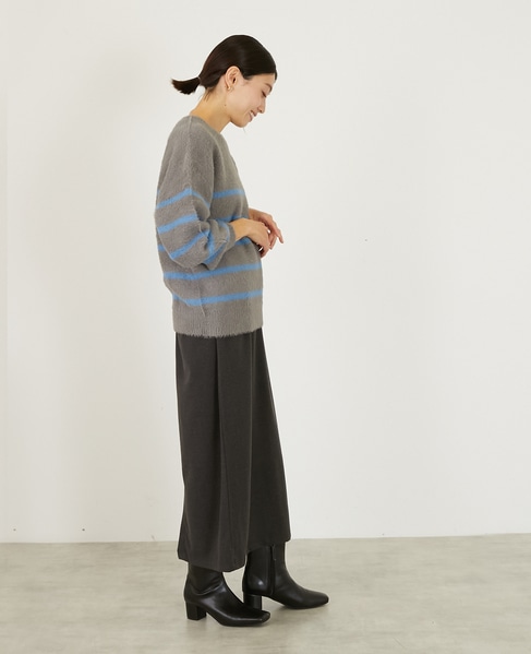 【フェザープレーティングプルオーバー】 詳細画像 グレー系その他 7