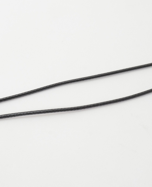 【サークルプレートネックレス】 詳細画像 ブラック 7