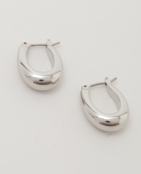 【つやカーブピアス】 詳細画像 シルバー 3