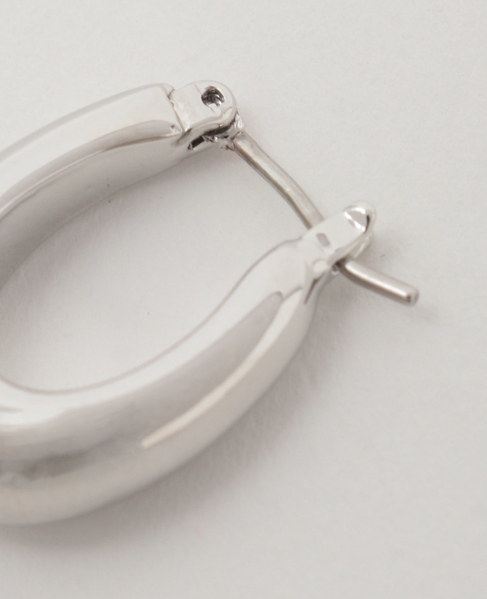 【つやカーブピアス】 詳細画像 シルバー 5