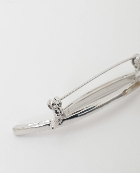 【ハレの日を華やかに彩る1粒パールブローチ】 詳細画像 シルバー 7