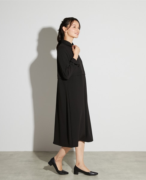 【ハレの日を華やかに彩る付け襟】 詳細画像 ブラック系その他 4