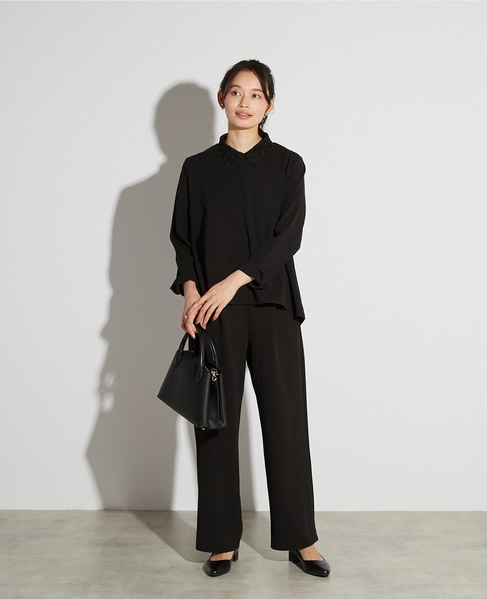 【ハレの日を華やかに彩る付け襟】 詳細画像 ブラック系その他2 2