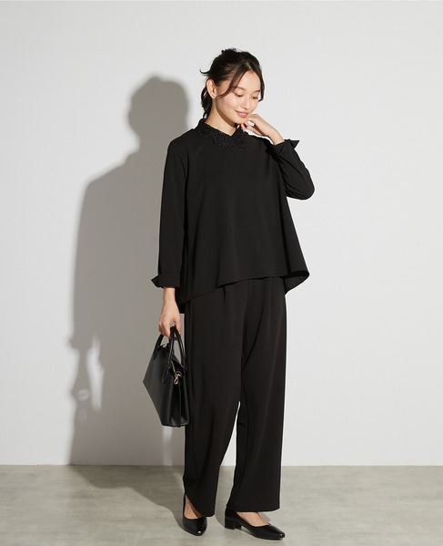 【ハレの日を華やかに彩る付け襟】 詳細画像 ブラック系その他2 4