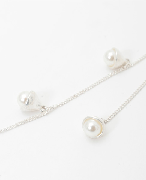 【スノーフレークY字ネックレス】 詳細画像 シルバー 9