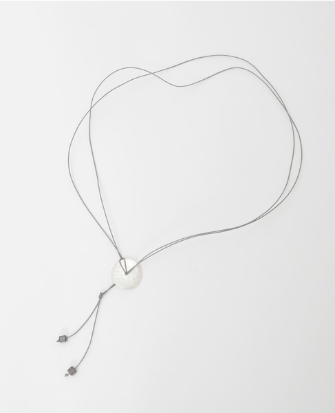 【プレートネックレス】 詳細画像 グレー 4