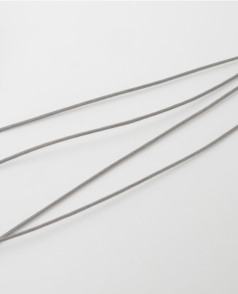 【プレートネックレス】 詳細画像 グレー 6