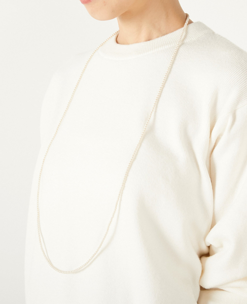 パールロングネックレス 詳細画像 アイボリー 2