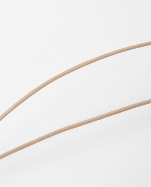 【リーフリングネックレス】 詳細画像 ベージュ 7