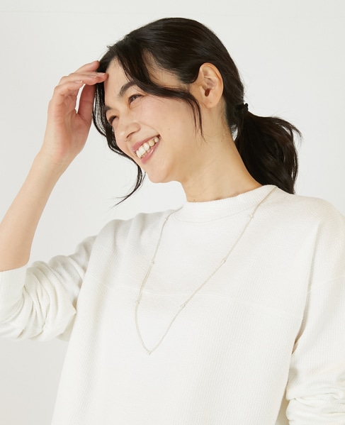 【チェーンネックレス】 詳細画像 シルバー 3