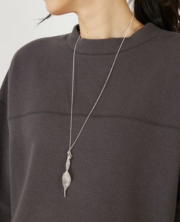 【ツイストメッシュY字ネックレス】