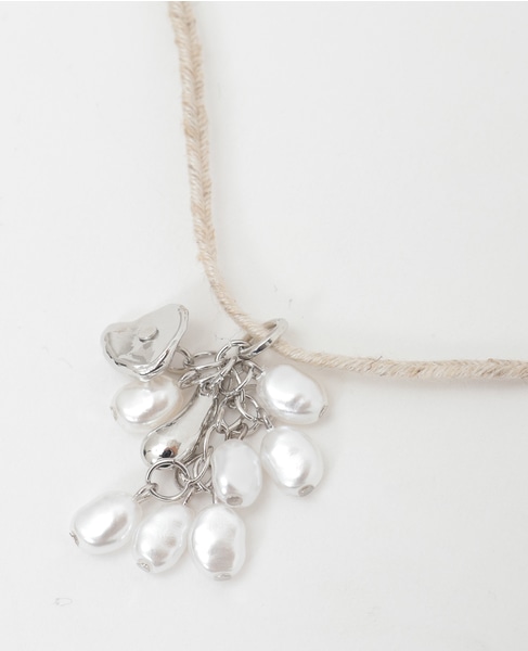 【変形ミニパールネックレス】 詳細画像 キナリ 7