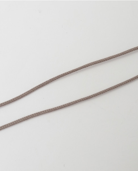 【ワイヤーネックレス】 詳細画像 グレイッシュベージュ 6