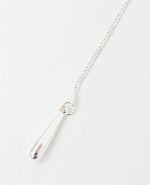 【パイプチェーンY字ネックレス】 詳細画像 シルバー 4