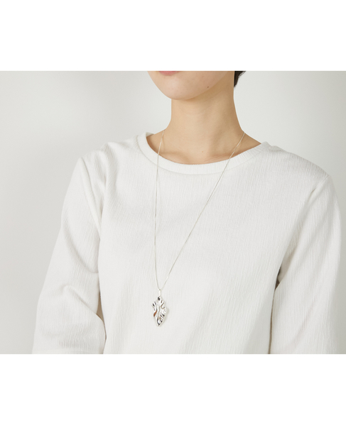 【リーフネックレス】 詳細画像 シルバー 1