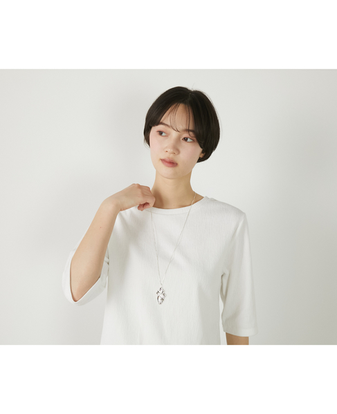 【リーフネックレス】 詳細画像 シルバー 2