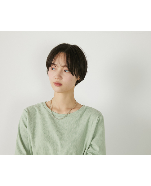 【ビーズマグネットネックレス】 詳細画像 シルバー 2