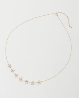 【ビーズチェーンネックレス】