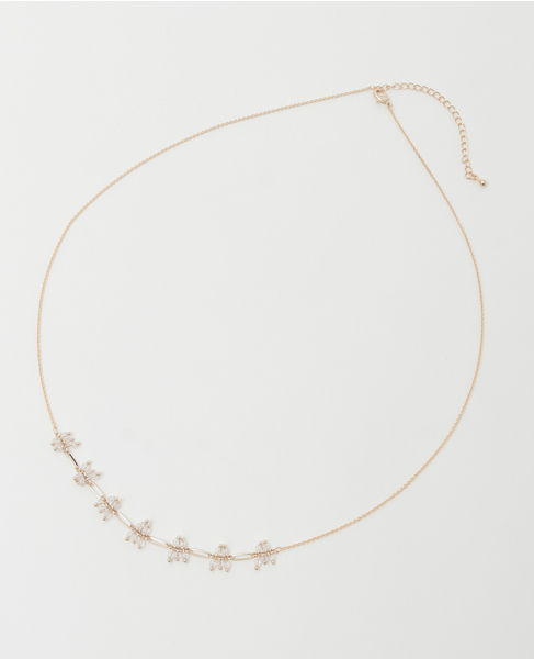 【ビーズチェーンネックレス】 詳細画像 ゴールド 1