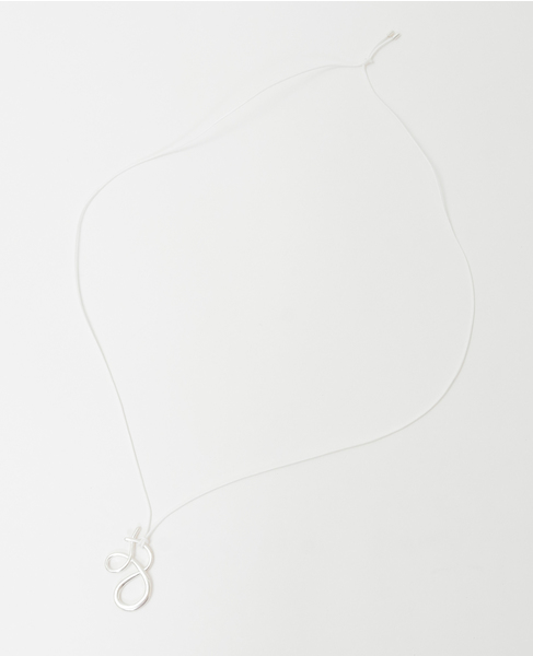 【くるりんパーツワントップネックレス】 詳細画像 シルバー 1